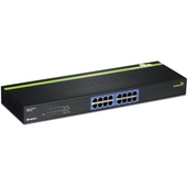Switch Trendnet GreenNet TEG-S16G, 32Gbit/s, 16 Puertos, 8000 Entradas