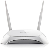 Router Ethernet Wireless TP-LINK TL-MR3420, 2.4GHz, 802.11b/g/n, USB para 3G/4G.