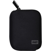 Funda para disco duro externo Western Digital My Passport, negro.