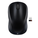 Mouse inalámbrico Logitech M317, 1000 dpi, Negro, Receptor USB, 2.4GHz