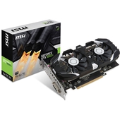 Tarjeta de video MSI GeForce GTX 1050 TI OC, 4GB GDDR5, 128-bit, DVI, HDMI, DisplayPort