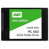 Disco Sólido Western Digital Green SSD, 120GB, SATA 6.0 Gbps, 2.5", 7 mm.