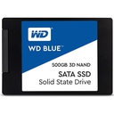 Disco Sólido Western Digital WD Blue SSD, 500GB, SATA 6Gb/s, 2.5", 7mm, 3D NAND.