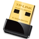 Nano Adaptador Inalámbrico TP-Link TL-WN725N, N, 150Mbps, 2.4 GHz, 802.11 b/g/n, USB 2.0.