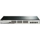 Switch D-Link DGS-1510 Series, Capa L2/L3, 24 RJ-45 GbE, 4 SFP+ 10GbE.