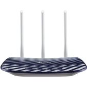 Router Ethernet inalambrico TP-Link Archer C20, AC750, Doble Banda, 2.4 / 5 GHz, 802.11 a/b/g/n/ac.