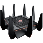 Router Ethernet Wireless Asus RoG Rapture, Tri-Banda, hasta 2167 Mbps, 802.11 a/b/g/n/ac