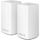 Router Linksys Velop AC2600, Sistema de Red Wi-Fi en Malla, Doble Banda, 1267 Mbit/s, 2.4/5GHz, 2x RJ-45 (Kit de 2 Piezas)
