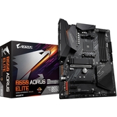 Placa Gigabyte Aorus ATX B550 ELITE, S-AM4, AMD B550, HDMI, 128GB DDR4 para AMD