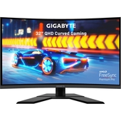 Monitor Gigabyte G32QC, 31.5" VA 1500R, 2560 x 1440, QHD, HDMI x 2 / DP x 1 / USB 3.0 x 2