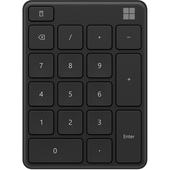 Teclado Numerico Microsoft 23O-00015, Inalámbrico. Negro