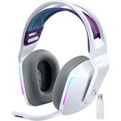 Audífonos con Micrófono Gamer Logitech G733, 7.1 para PS4 / PC, Inalámbrico, USB, Blanco