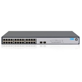 Switch HP 1420-24G-2SFP, 24 puertos RJ-45 LAN GbE, 2 puertos SFP 100/1000