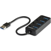 Hub USB 3.0 Startech Con Interruptores Independientes, x4 USB 3.0