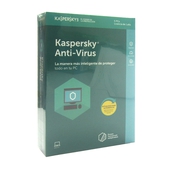 Antivirus Kaspersky Para 5 PCs 1 año