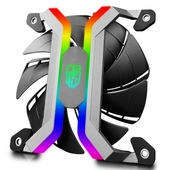 Pack De 3 Ventiladores DeepCool MF120S ARGB, 4 Pines PWM