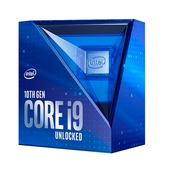 Procesador Intel Core i9-10900K, 3.70 GHz, 20 MB Caché L3, LGA1200, 125W, 14 nm.