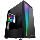 Case Antryx RX 450 ARGB C/Fuente B600W, ARGB Fan X1, C/Cinta LED, Vidrio Templado