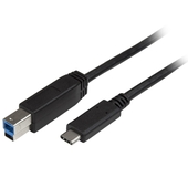 Cable USB C a USB B 3.0 StarTech, Largo 2m, Cable de Impresora