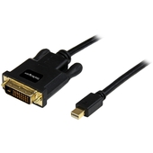 Cable Mini DisplayPort a DVI-D StarTech, Largo 91cm, Convertidor Pasivo, 1920x1200, Negro