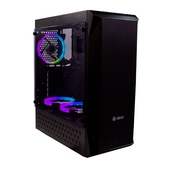 Case Gamer Teros TE-1141N, Mid Tower, ATX, 450W, Negro, USB 3.0 / 2.0, Audio.