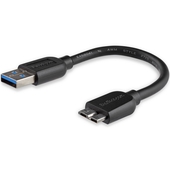 Cable USB 3.0 a Micro USB B StarTech, Largo 15cm, 5Gbit/s