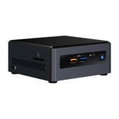 Mini Barebone Intel NUC7CJYH1, Intel Celeron J4005 2.00GHz, DDR4, USB 3.0.