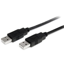Cable USB 2.0 StarTech de 2m, Alta Velocidad, Macho a Macho USB A