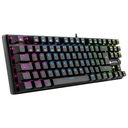 Teclado Gamer Mecánico Antryx Chrome Storm MK830, Red Switch