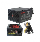 Fuente de poder Teros ATX450W, 450W, ATX, 115v, 230V.