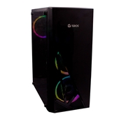 Case Gamer Teros TE-1142N, Mid Tower, ATX, 450W, Negro, USB 3.0 / 2.0, Audio, 3 LEDs