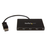 Concentrador Splitter DisplayPort 1x4 StarTech, MST, x1 Entrada y x4 Salidas DP 1.2, Solo Windows
