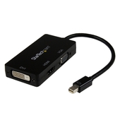 Adaptador 3 en 1 Mini DisplayPort a VGA, DVI o HDMI StarTech, 1920x1200