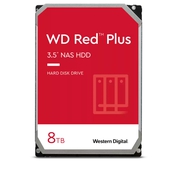 Disco Duro Western Digital Red Plus, 8TB, SATA 6.0 Gb/s, 256 MB Cache, 7200 RPM, 3.5".
