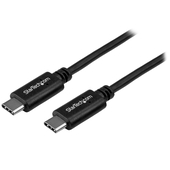 Cable USB C 2.0 StarTech, Thunderbolt 3, Largo 1m, Carga y Sincroniza Dispositivos