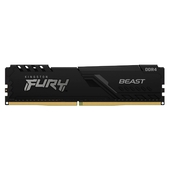 Memoria Ram Kingston Fury Beast, 8GB DDR4 2666 MHz, PC4-21300, CL16, 1.2V.