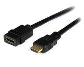 Cable Extensor HDMI StarTech, Ultra HD 4K 2K, Largo 2mts, Alargador Macho a Hembra