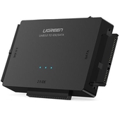 Convertidor IDE / SATA a USB 3.0 Ugreen, Conexión Simultánea, 12TB, 5Gbps