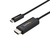 Cable USB C a HDMI 2.0 StarTech, Largo 1m, 4K 60Hz, Negro
