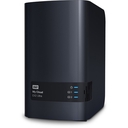 Disco Duro en red Western Digital My Cloud EX2 Ultra, 8 TB, 2 bahias, LAN.