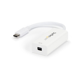 Adaptador USB C a Mini DisplayPort StarTech, 4K 60Hz, Thunderbolt 3, Blanco