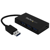 Hub USB 3.0 de 4 Puertos StarTech, x1 USB-C y x3 USB 3.0