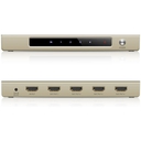 Splitter HDMI 1x4 Ugreen, Resolución 4K x 2K y 3D, 1 entrada y 4 salidas, Aluminio