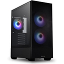 Case Lian Li LANCOOL 205 MESH, Vidrio Templado, USB 3.0. Negro