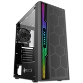 Case Antryx NC-251 ARGB Xtreme Series C/Fuente B500W, C/Cinta LED, Vidrio Templado