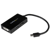 Adaptador Mini DisplayPort a DVI, HDMI y DisplayPort StarTech, Hasta 2560x1600
