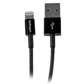 Cable Lightning a USB 2.0 StarTech, Largo 1m, Para iPhone iPad iPod, Negro