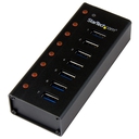 Hub USB 3.0 de 7 Puertos StarTech, Metálico, Montaje en Pared