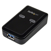 Conmutador USB 3.0 Con Interruptor StarTech, 1 Periférico - 2 Computadores