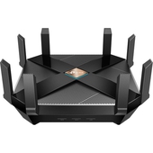 Router Ethernet Inalámbrico TP-Link ARCHER AX6000, x8 RJ45, Dual Band 2.4 GHz / 5 GHz, 802.11 a/b/g/n/ac/ax.